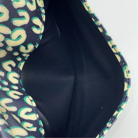 LV STEPHEN SPROUSE Insolite monogram leopard interior wallet only green one left - Picture 8 of 10